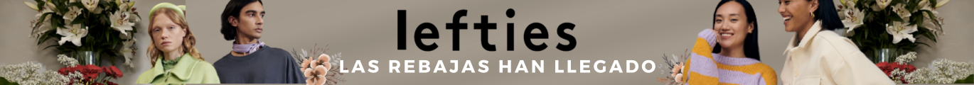 Lefties Banner del código de descuento