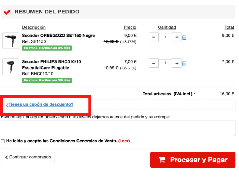 Devoraprecios código descuento