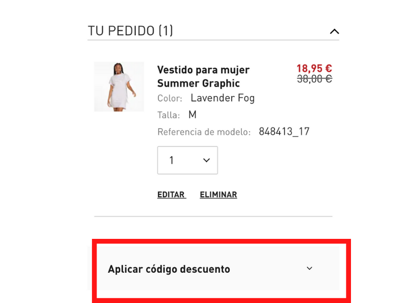 PUMA código descuento